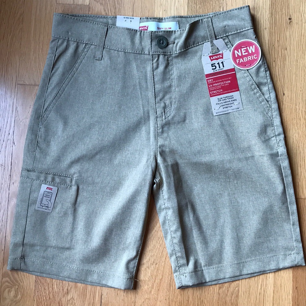 Levi's Boys' Big 511 Slim Fit Lightweight Shorts
